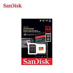 [1903012] SanDisk Extreme®  64GB microSD™ Card